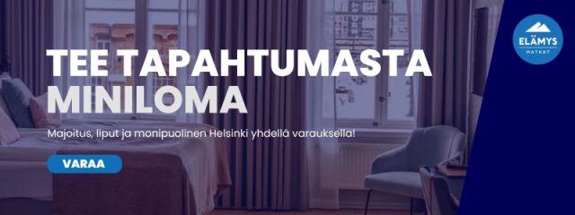 Elämysmatkat, tee tapahtumasta miniloma